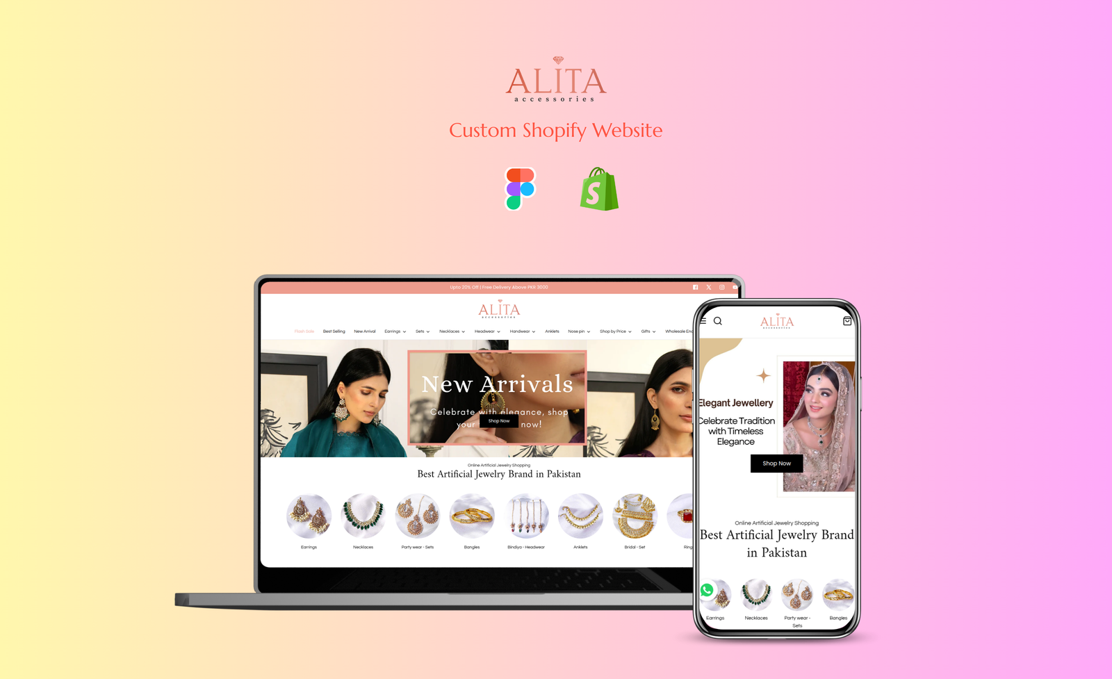 Alita – Artificial Jewelry
